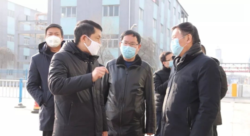 西寧市委常委、大通縣委書(shū)記宋晨曦到青海宜化檢查疫情防控工作(圖1)